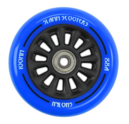 SL509 Blue Nylon Core 100mm Wheel.jpg