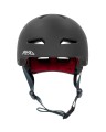 RKD259 REKD Ultralite In-Mold Helmet Black Front.jpg