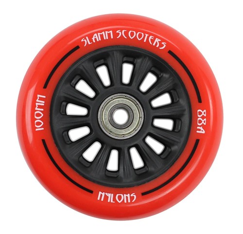 SL509 Slamm 100mm Nylon Core Wheel Red.jpg