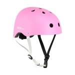 Kask dziecięcy NILS Extreme - rozm. S, M, L -  różowy