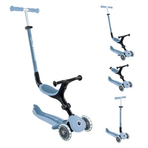 Hulajnoga Globber GO-UP Active Lights Ecologic - lights blueberry