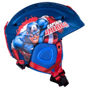 Kask narciarski dziecięcy AVENGERS CAPTAIN AMERICA