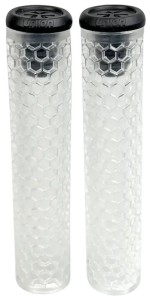 Union rączki do hulajnogi Honeycomb Soft Grips - Transparent