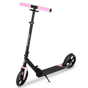 Hulajnoga miejska  Spokey - CITY FLOW - Black/Pink