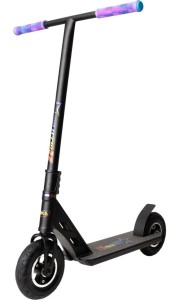 Hulajnoga wyczynowa, terenowa NKD Bullit Dirt Scooter - black rainbow - 92 cm 