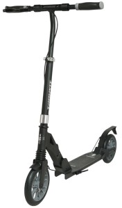 Hulajnoga Story Transit X - black/silver z hamulcem ręcznym