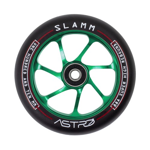 SL585 Slamm 110mm Astro Alloy Core Wheel Green.jpg